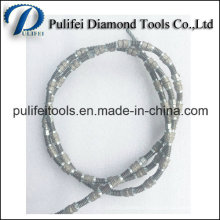 Sinter Rubber Coating Diamond Wire Saw for Stone Quarrying